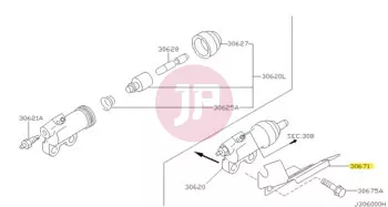 NISSAN 30670-01J0A - INSULATOR ASSY