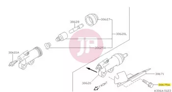 NISSAN 30678-01J0B - BOLT