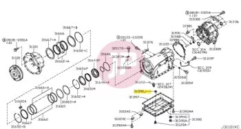 NISSAN 31379-3AX0A - MAGNET