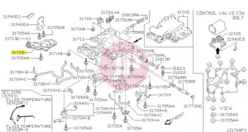 NISSAN 31728-41X03 - Automataváltó olajszűrő