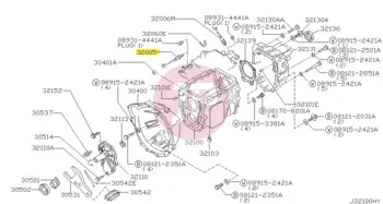 NISSAN 32005-32J2B - SWITCH ASSY