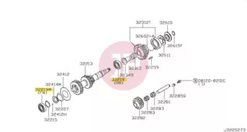 NISSAN 32219-VC200 - BEARING-COUNTER