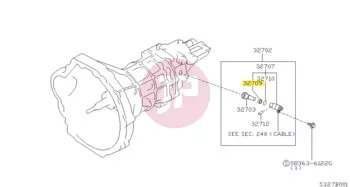 NISSAN 32709-58S00 - SEAL-OIL