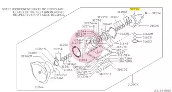 NISSAN 32710-14600 - SEAL-O RING SPE