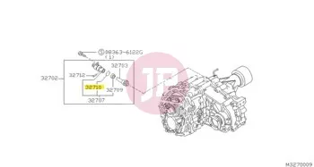 NISSAN 32710-14600 - SEAL-O RING SPE