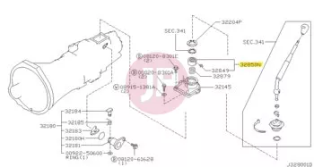 NISSAN 32870-V5003 - SOCKET ASSY