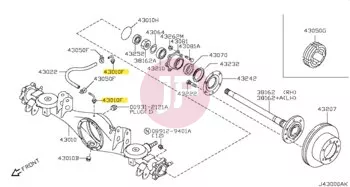 NISSAN 38323-01J0A - CONN-BREATHER H