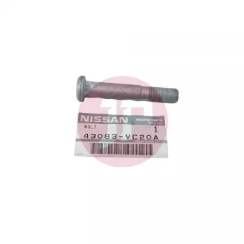 NISSAN 43083-VC20A - Hátsó kerékcsapágy rögzítő csavar