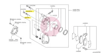 NISSAN 44140-N9500 - PIN