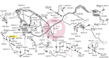 NISSAN 46210-VB00B - Brake Hose Assembly