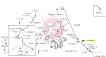 NISSAN 46271-01G10 - INSULATOR-FUEL