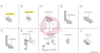 NISSAN 46272-2S400 - SPACER-CLUTCH T