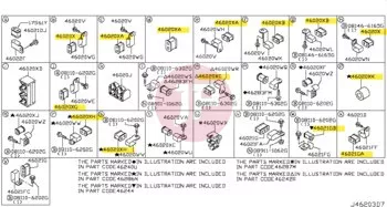 NISSAN 46283-89957 - INSULATOR-FUEL