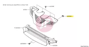 NISSAN 62319-AU000 - Lökhárító patent