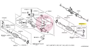 NISSAN D8E20-1LB0A - SOCKET-KIT