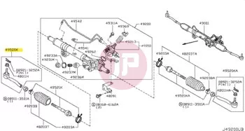 NISSAN D8F40-1LB0A - SOCKET KIT