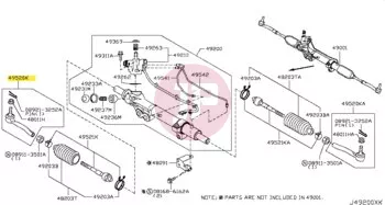 NISSAN D8F40-1LB0A - SOCKET KIT