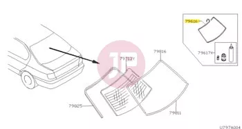 NISSAN G2716-89901 - RUBBER-DUM