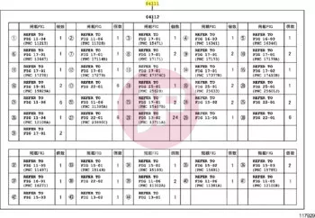 TOYOTA 04111-17060 - GASKET KIT, ENGINE