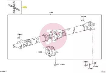 TOYOTA 04371-0K082 - SPIDER KIT, UNIVERSA