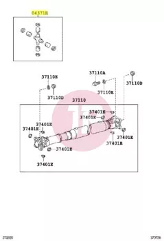 TOYOTA 04371-60210 - SPIDER KIT