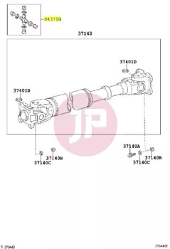 TOYOTA 04375-0K012 - SPIDER KIT, UNIVERSA VIN