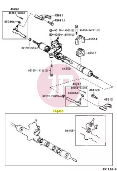 TOYOTA 04445-60090 - GASKET KIT, POWER