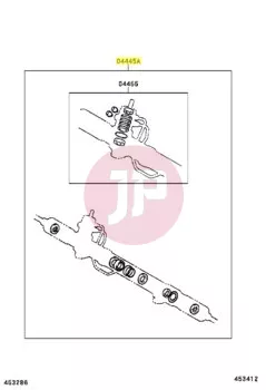 TOYOTA 04445-60090 - GASKET KIT, POWER