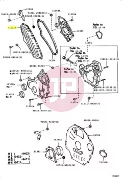 TOYOTA 11321-17010 - ER, TIMING B