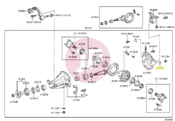 TOYOTA 12157-10010 - GASKET,PLUG