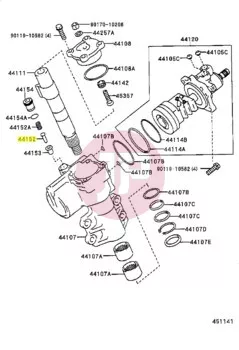 TOYOTA 44152-30020 - PLUNGER, POWER