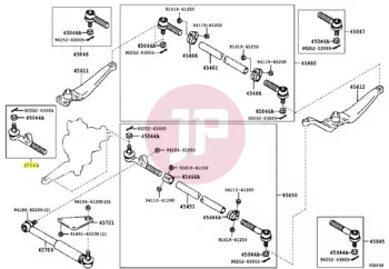 TOYOTA 45044-69115 - ENDST_CK/SPURSTANGE
