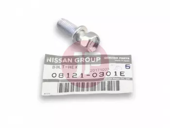 NISSAN 08121-0301E - Hex Head Bolt with Washer