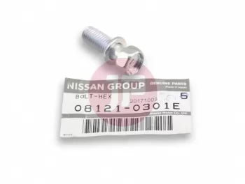 NISSAN 08121-0301E - BOLT-HEX