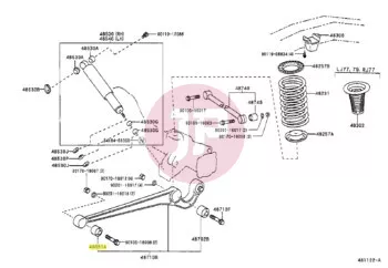 TOYOTA 48061-60030 - SILENTBUCHSE