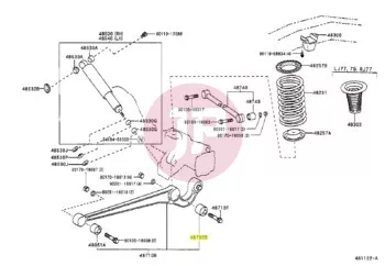 TOYOTA 48702-60060 - SILENTBUCHSE