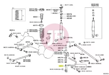 TOYOTA 48802-60090 - LINK SUB-ASSY, STABILIZER