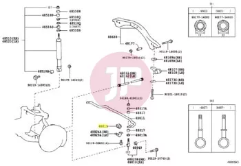 TOYOTA 48815-60121 - Stabilizer Bushing