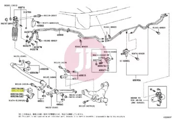 TOYOTA 48815-60260 - BUSH STABILIZER