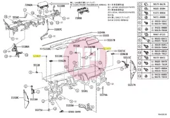 TOYOTA 52161-16010 - PIECE, RR BUMPER