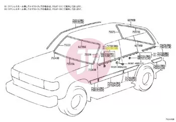 TOYOTA 75720-60011 - MOULDING ASSY,