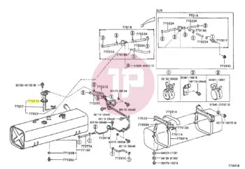 TOYOTA 77169-14020 - GASKET, FUEL SUCTION