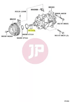 TOYOTA 88335-14020 - WASHER