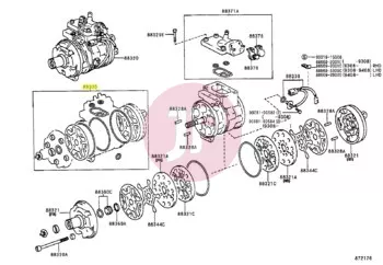 TOYOTA 88335-2B030 - GASKET KIT OVERHAUL