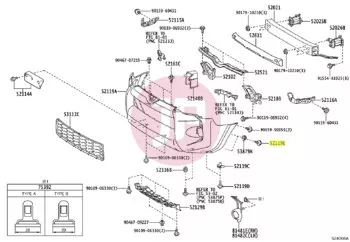 TOYOTA 90159-60603 - SCREW, W/WASHER