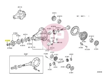 TOYOTA 90177-22003 - MUTTER