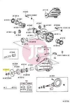 TOYOTA 90179-22016 - MUTTER