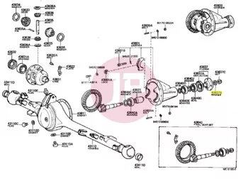 TOYOTA 90201-20005 - WASHER, PLATE