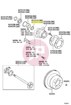 TOYOTA 90208-49001 - WASHER, CONICAL