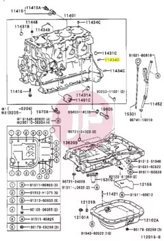 TOYOTA 90250-06068 - Hengeres szeg